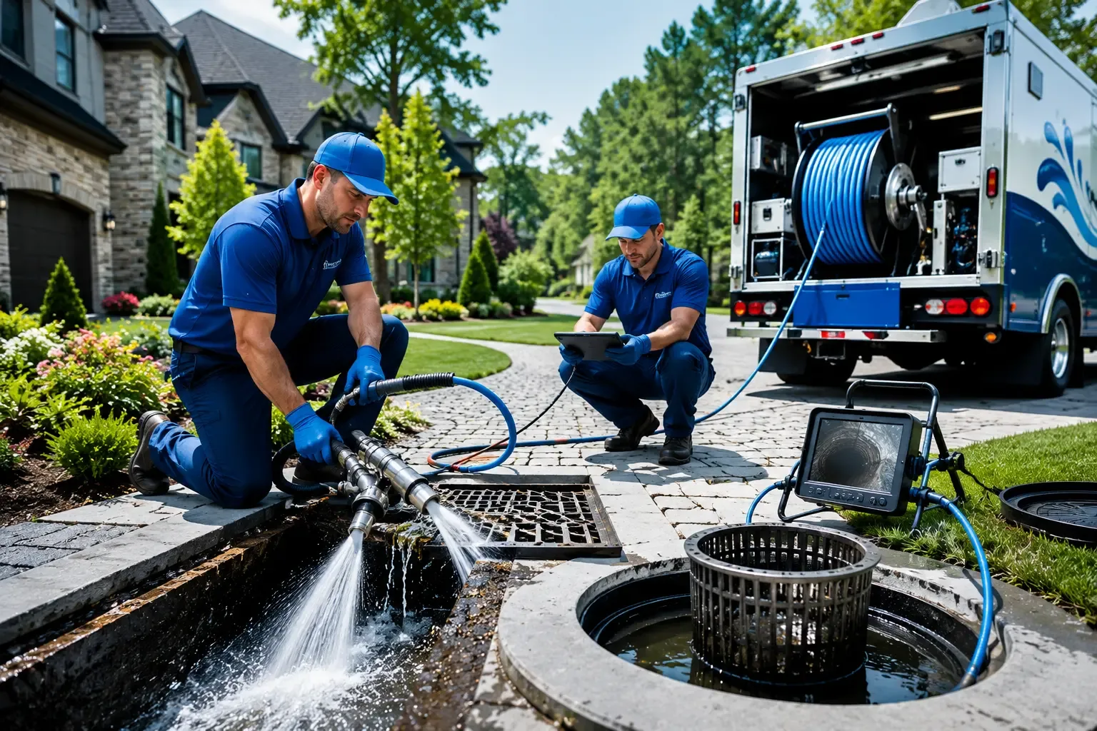 Local outdoor drain cleaning professionals in Holden, UT